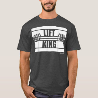 リフトキングビーストオンジムモチベーションことわざトレーニング Tシャツ