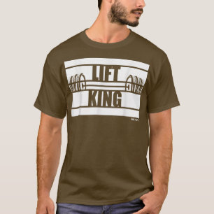 リフトキングビーストオンジムモチベーションことわざトレーニング Tシャツ