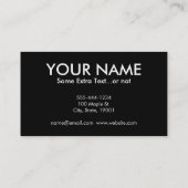 リフトグラントスウェットボディビルダージムエクササイズ 名刺 (裏面)