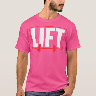 リフトトレーニングリフティングジム重量挙げ Tシャツ