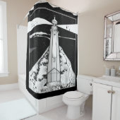 リフトハウスネルソンニュージーランド シャワーカーテン (インサイチュ)