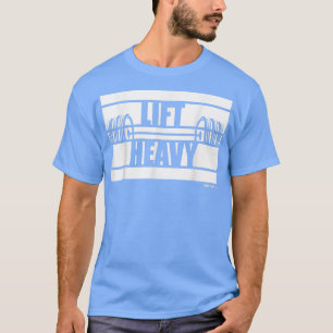 リフトヘビービービーオンジムモチベーションことわざトレーニング Tシャツ