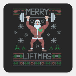 リフトマスメリー醜いクリスマスジムトレーニング スクエアシール