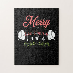 リフトマスメリー醜いクリスマスセーターサンタクロース ジグソーパズル