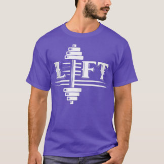リフト重量挙げリフティングジムトレーニング Tシャツ