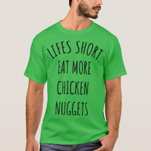 リフト食べショートチキンナゲット Tシャツ