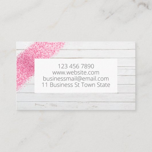 リフュリッシ絵を描ングをする木材と家具 名刺 (裏面)