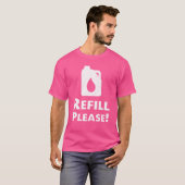 リフューエルペトロプライスモータリストことわざ Tシャツ (正面フル)