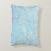 リフレクションクリスマス雪だるまDECORコレクション アクセントクッション (裏面(縦))