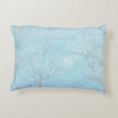 リフレクションクリスマス雪だるまDECORコレクション アクセントクッション (裏面)