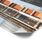 リフレクションズオフィス建物ニューヨークシティ ポスター (コーナー)