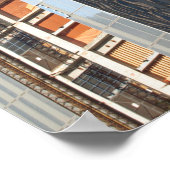 リフレクションズオフィス建物ニューヨークシティ ポスター (角)