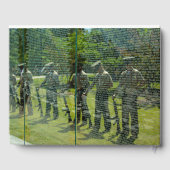 リフレクションズオンベトナム退役軍人メモリアル ゲストブック (裏面)