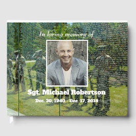 リフレクションズオンベトナム退役軍人メモリアル ゲストブック