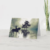 リフレクションズドレッセージストミーウェザーホース誕生日 カード (正面)