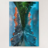 リフレクションズモレーヌレイクバンフ国立公園 ジグソーパズル (縦)