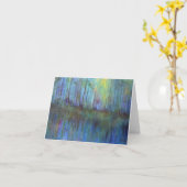 「リフレクション」アートカード カード (黄色い花)