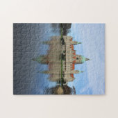 リフレクション – タウンホール – ハノーファー，ドイツパズル ジグソーパズル (横)