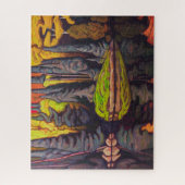 リフレクション、砂湖、アルゴマ |ローレン・ハリス | ジグソーパズル (縦)