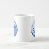 リフレクソロジーの陰陽のマグ コーヒーマグカップ (中央)