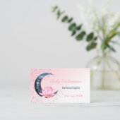 リフレクソロジーピンクロータスフラワームーン 予約カード (スタンド正面)