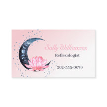 リフレクソロジーピンクロータスフラワームーン