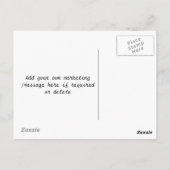 リフレクソロジー名刺はがき ポストカード (裏面)