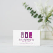 リフレクソロジー名刺 名刺 (スタンド正面)