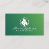 リフレクソロジー足マッサージセラピーグリーンヒーリングスパ 名刺 (正面)