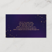 リフレクソロジー – イカラフルンヤンオーナメント 名刺 (裏面)