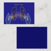 リフレクソロジー 名刺 (正面/裏面)