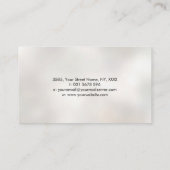 リフレクソロジー – 白黒英陽記号 名刺 (裏面)