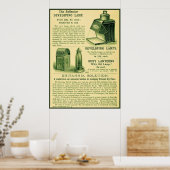 リフレクター現像ランプ～ヴィンテージAd ポスター (キッチン)