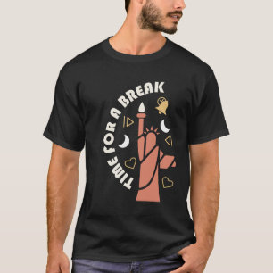 リフレッシュできる楽しいデザインで休憩しよう Tシャツ