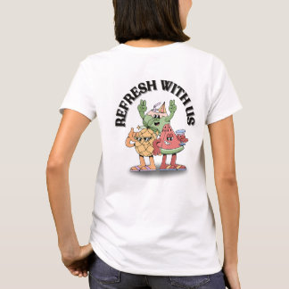 リフレッシュ・ウィズ・アス Tシャツ