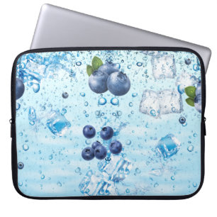 リフレッシュBlueberry Waterノートパソコンバッグ ラップトップスリーブ