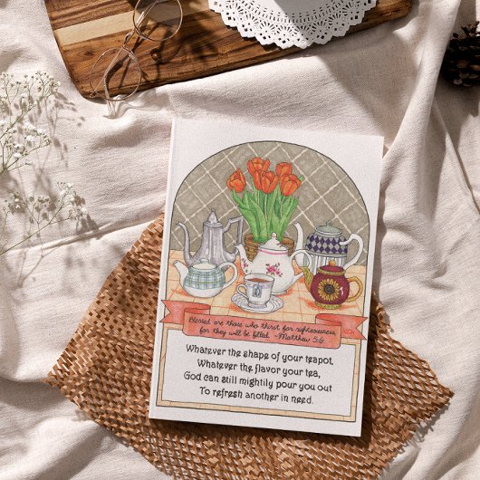 リフレッシュTeapots誕生日カード カード