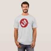 リフ傾斜した円。 Tシャツ (正面フル)