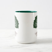 リブオーク ツートーンマグカップ (中央)