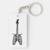 リブケージギター キーホルダー (裏面)