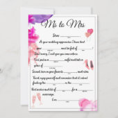 リブス夫人へ 案内状 (正面)