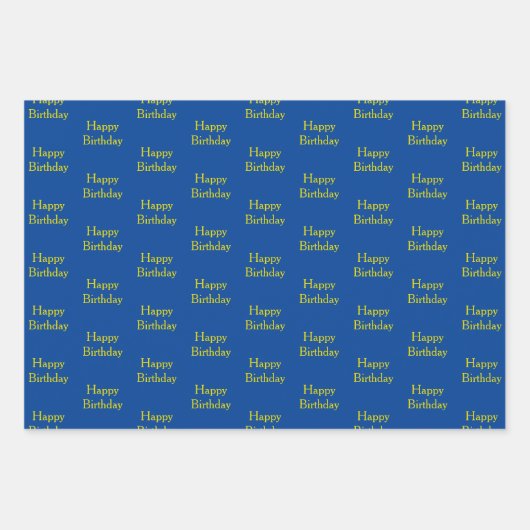 リブラゴールデンはかりで測スターサインカスタム誕生日 ラッピングペーパーシート (正面2)