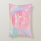 リブラパステルウォーターカラーアストロロジー〔占星術の〕十二宮図サイン アクセントクッション (正面(垂直))