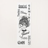 リブラパーソナライズされた〔占星術の〕十二宮図ヨガマット ヨガマット (裏面)