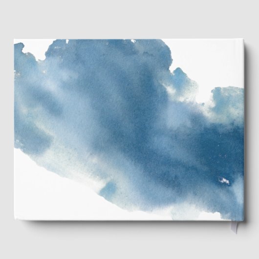 リブルフランスのドール青フローラゲストブック ゲストブック (裏面)