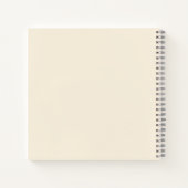 リブレタムジャーコンフローレス – Primavera ノートブック (裏面)