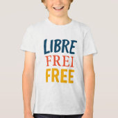 リブレ トライブレンドＴシャツ (正面)