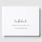 リブロデフエスペデスデボダエスパニョラ ゲストブック (正面)