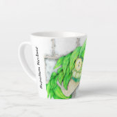 「リプティリアン・リクライズ」 カフェラテマグ (左アングル)