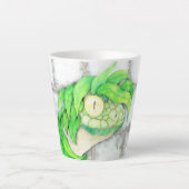 「リプティリアン・リクライズ」 カフェラテマグ (正面)